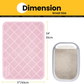 PVC Honeycomb Cat Litter Trapping Mat – Small, 24" x 17"