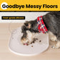 Silicone Pet Feeding Mat with ½" Raised Edge – 19" x 12"