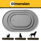 Silicone Pet Feeding Mat with ½" Raised Edge – 19" x 12"