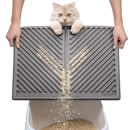 Single-Layer Cat Litter Mat – Soft, Easy-Clean