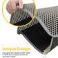 Honeycomb Double-Layer Cat Litter Trapping Mat – 23" x 17"