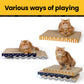 3-in-1 Cat Scratcher Pad Set with Catnip – Wave