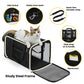 Collapsible Soft-Sided Pet Carrier – Cat & Small Dog