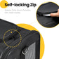 Expandable Soft-Sided Pet Carrier Bag