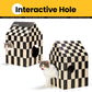 Cardboard Cat House with Scratch Pad & Catnip