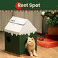 Cardboard Cat House with Scratch Pad & Catnip