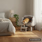 AutoScooper 12 litter box in a calm bedroom corner with a cat