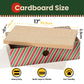 Cat Scratcher Lounge Box with Refill Pad – Candy Canes