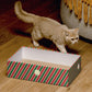 Cat Scratcher Lounge Box with Refill Pad – Candy Canes