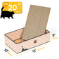 Cat Scratcher Lounge Box with Refill Pad – Chessboard