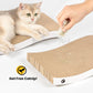 Reversible Cardboard Cat Scratcher Pad – White