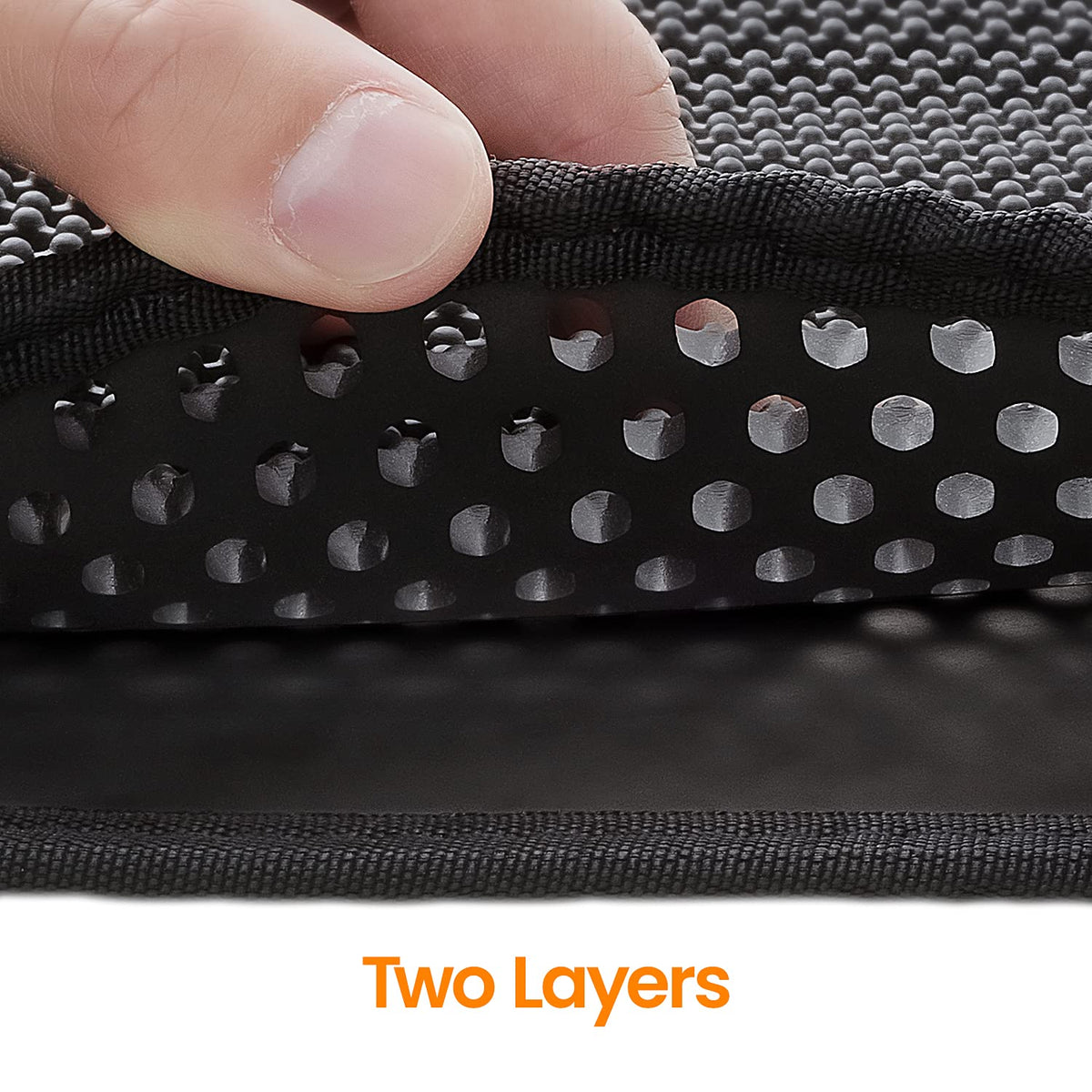 Honeycomb Double-Layer Cat Litter Trapping Mat – Large, 31" x 26"