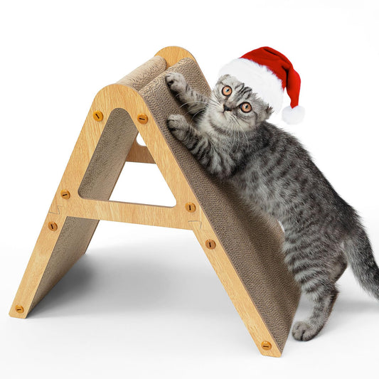 A-Frame Cat Scratching Board – Small
