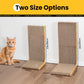 L-Shaped Cardboard Cat Scratcher Pad with Catnip