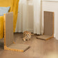 L-Shaped Cardboard Cat Scratcher Pad with Catnip