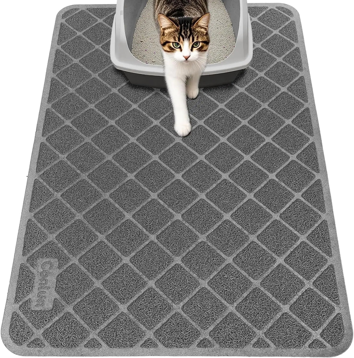PVC Honeycomb Cat Litter Trapping Mat – Large