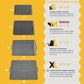 Waterproof-Backed Single-Layer Cat Litter Mat