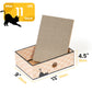 Cat Scratcher Lounge Box with Refill Pad – Chessboard
