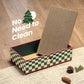 Cat Scratcher Lounge Box with Refill Pad – Christmas Checkered