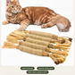 Natural silvervine cat dental sticks with cat — fights bad breath, supports healthy gums, helps reduce plaque and tartar, 100% natural, recommended by vets