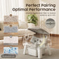 AutoScooper 12 works with bentonite and mineral clumping litter, not tofu or crystal