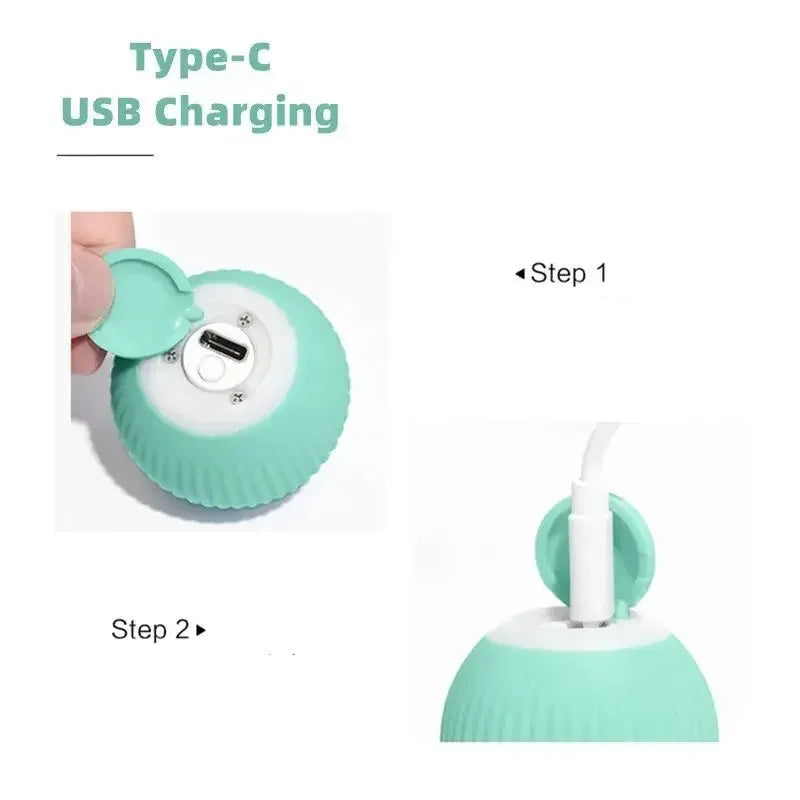 Interactive Automatic Cat Toy Ball