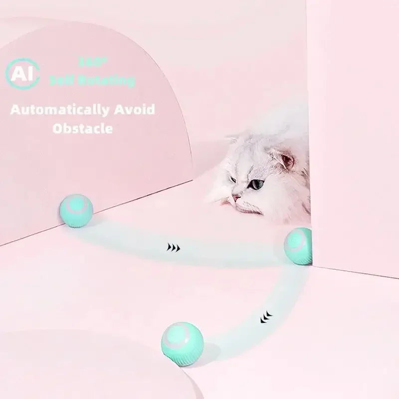Interactive Automatic Cat Toy Ball