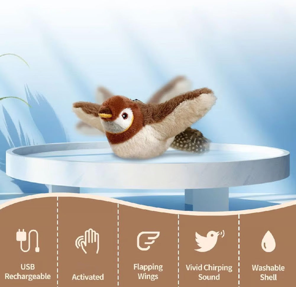 Interactive Flying Bird Cat Toy