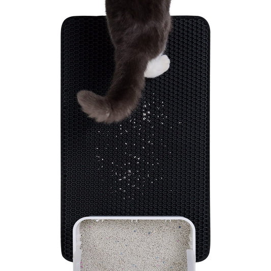 EVA Honeycomb Cat Litter Trapping Mat – 25" x 15"