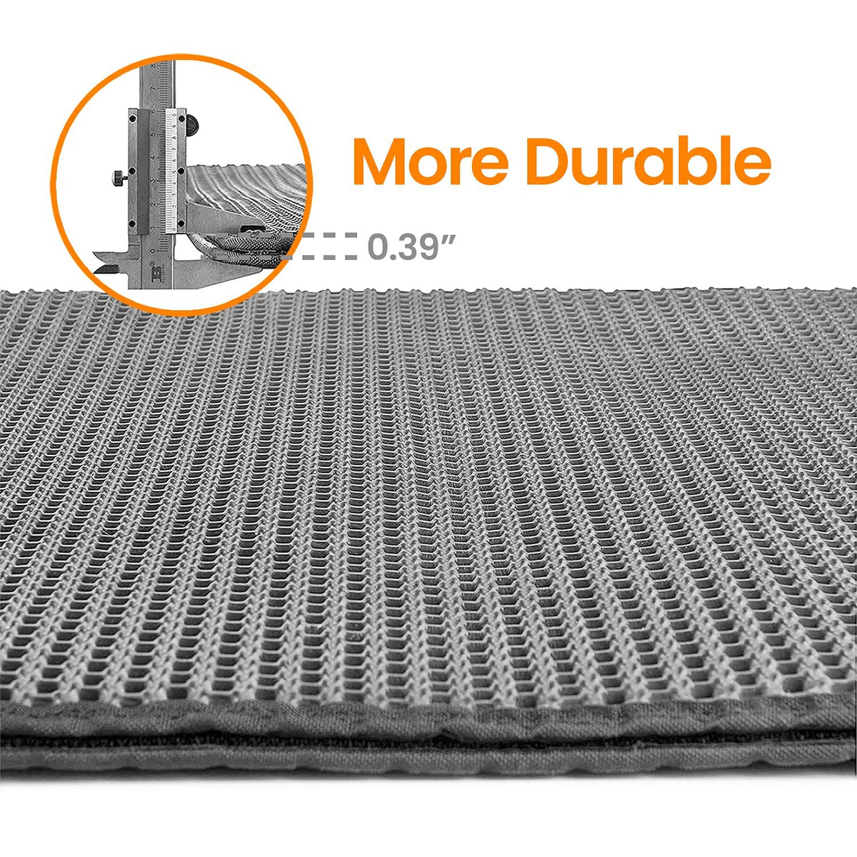 EVA Honeycomb Cat Litter Trapping Mat – 25" x 15"