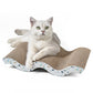 Reversible Cardboard Cat Scratcher Pad – Mountain Texture, Large