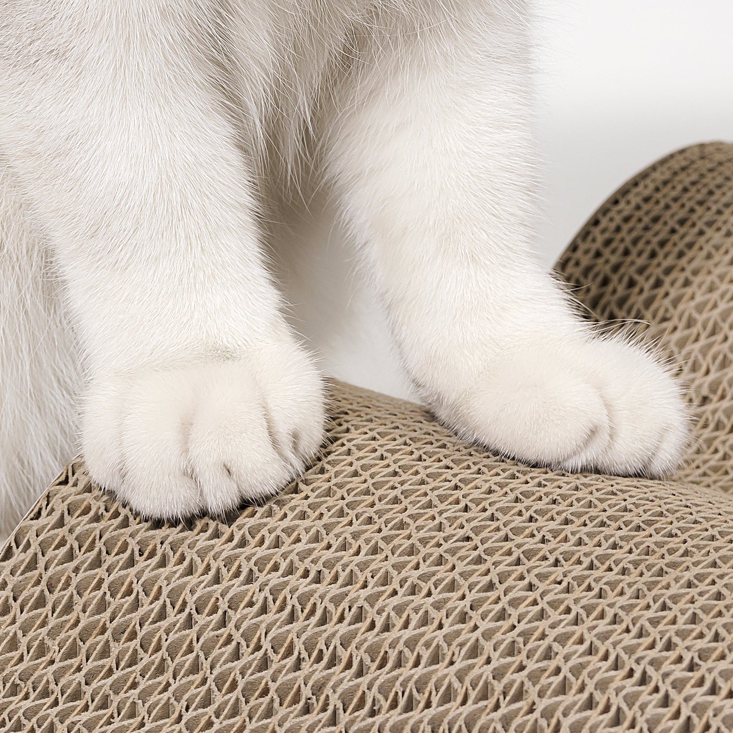Reversible Cardboard Cat Scratcher Pad – Mountain Texture, Large
