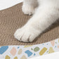 Reversible Cardboard Cat Scratcher Pad – Wave, Large