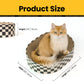 Round Cardboard Cat Scratcher Lounge Bowl