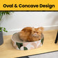 Round Cardboard Cat Scratcher Lounge Bowl