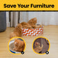 Round Cardboard Cat Scratcher Lounge Bowl
