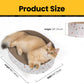 Round Cardboard Cat Scratcher Lounge Bowl