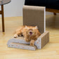 3-in-1 Cat Scratcher Pad Set with Catnip – Curve