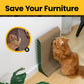 3-in-1 Cat Scratcher Pad Set with Catnip – Curve