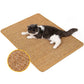 Natural Sisal Cat Scratcher Mat – Brown