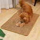 Natural Sisal Cat Scratcher Mat – Brown