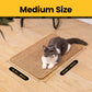 Natural Sisal Cat Scratcher Mat – Brown