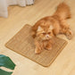 Natural Sisal Cat Scratcher Mat – Brown