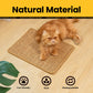 Natural Sisal Cat Scratcher Mat – Brown