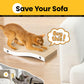 Reversible Cardboard Cat Scratcher Pad – White