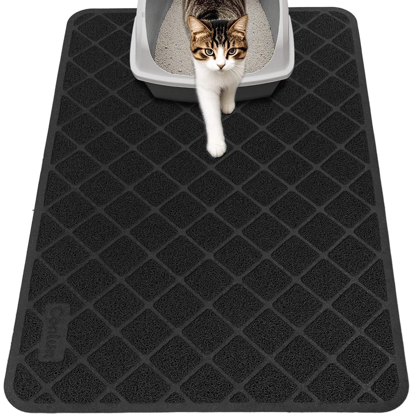 PVC Honeycomb Cat Litter Trapping Mat – Large