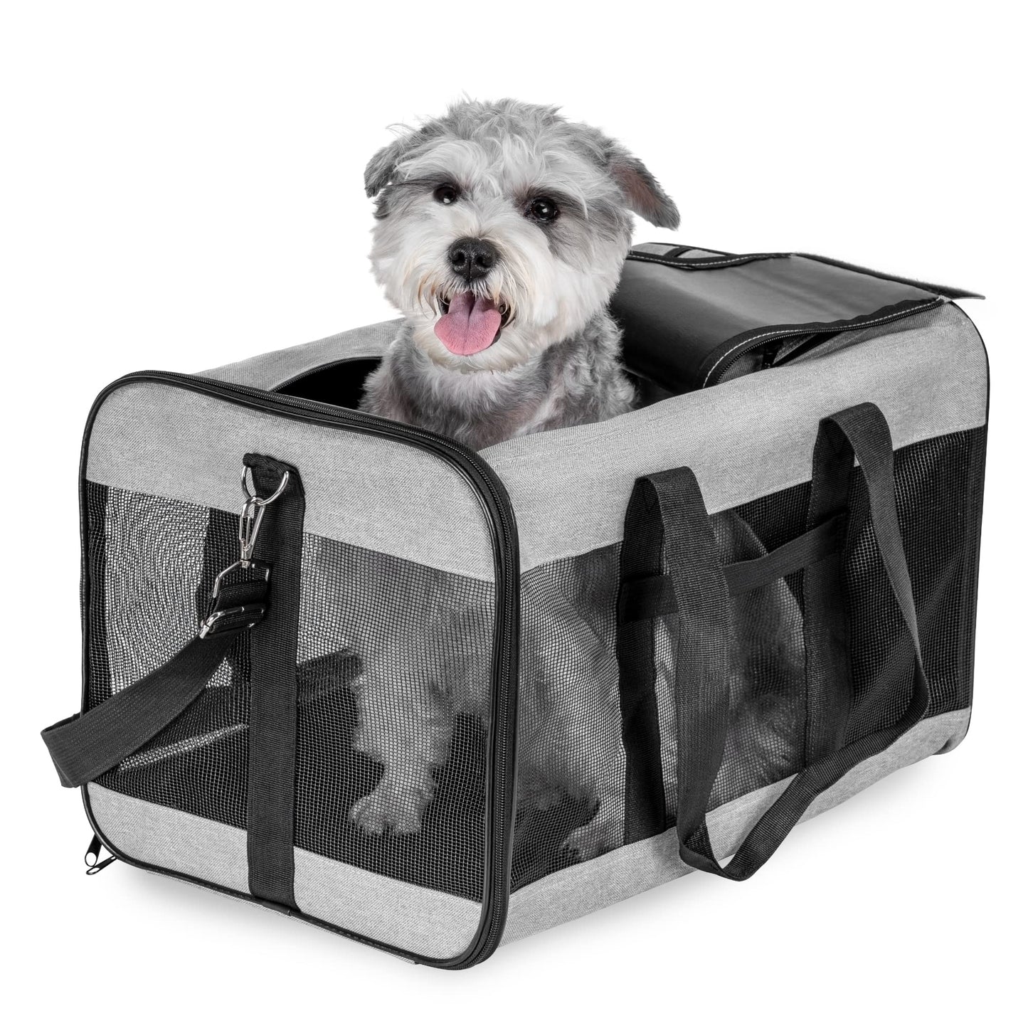 Collapsible Soft-Sided Pet Carrier – Large Dog