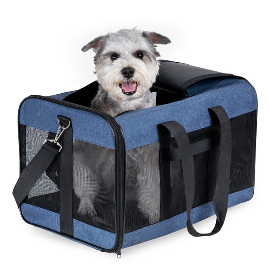 Collapsible Soft-Sided Pet Carrier – Large Dog
