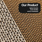Reversible Cardboard Cat Scratcher Pad – Black, Large