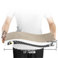 Reversible Cardboard Cat Scratcher Pad – Black, Large